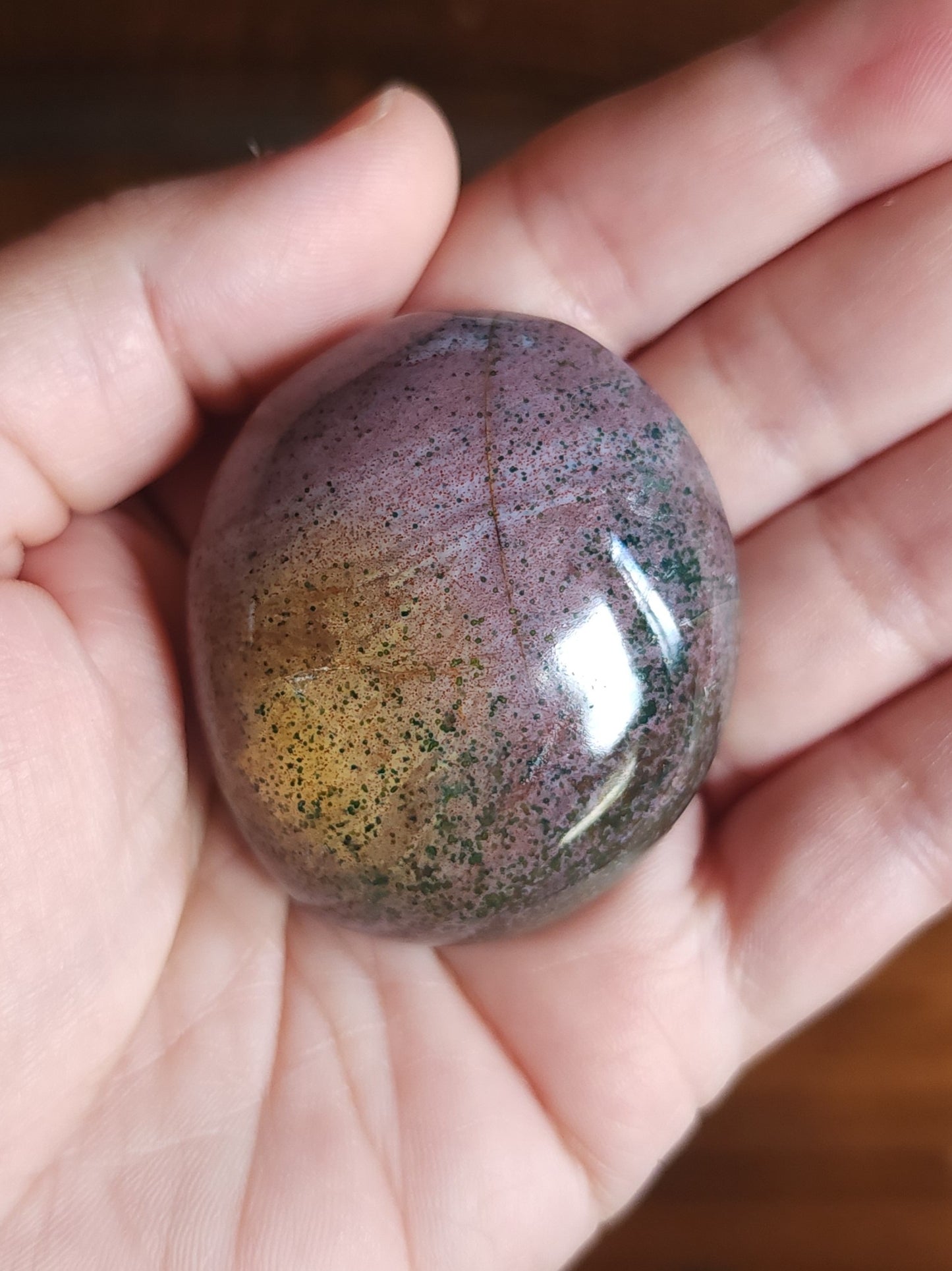 Ocean Jasper Palm Stone