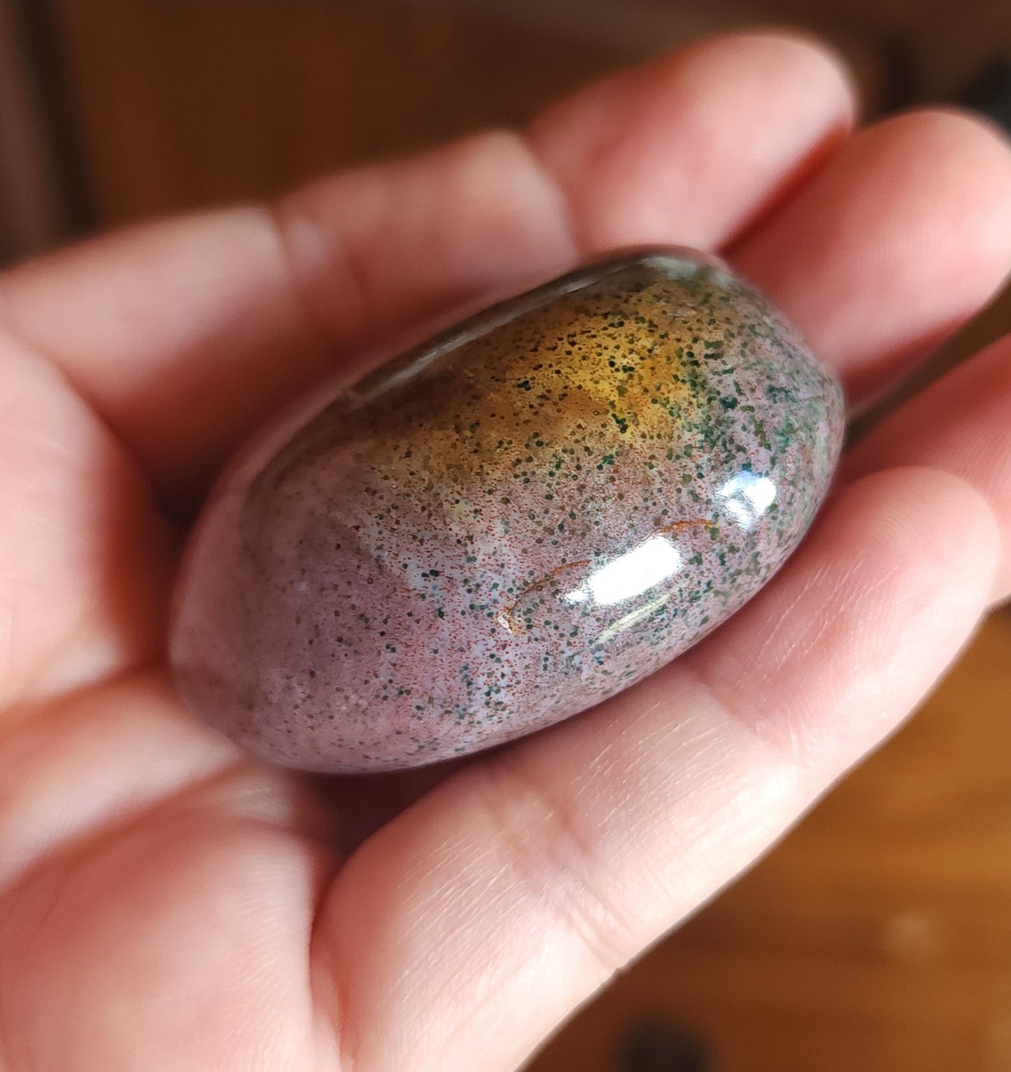 Ocean Jasper Palm Stone