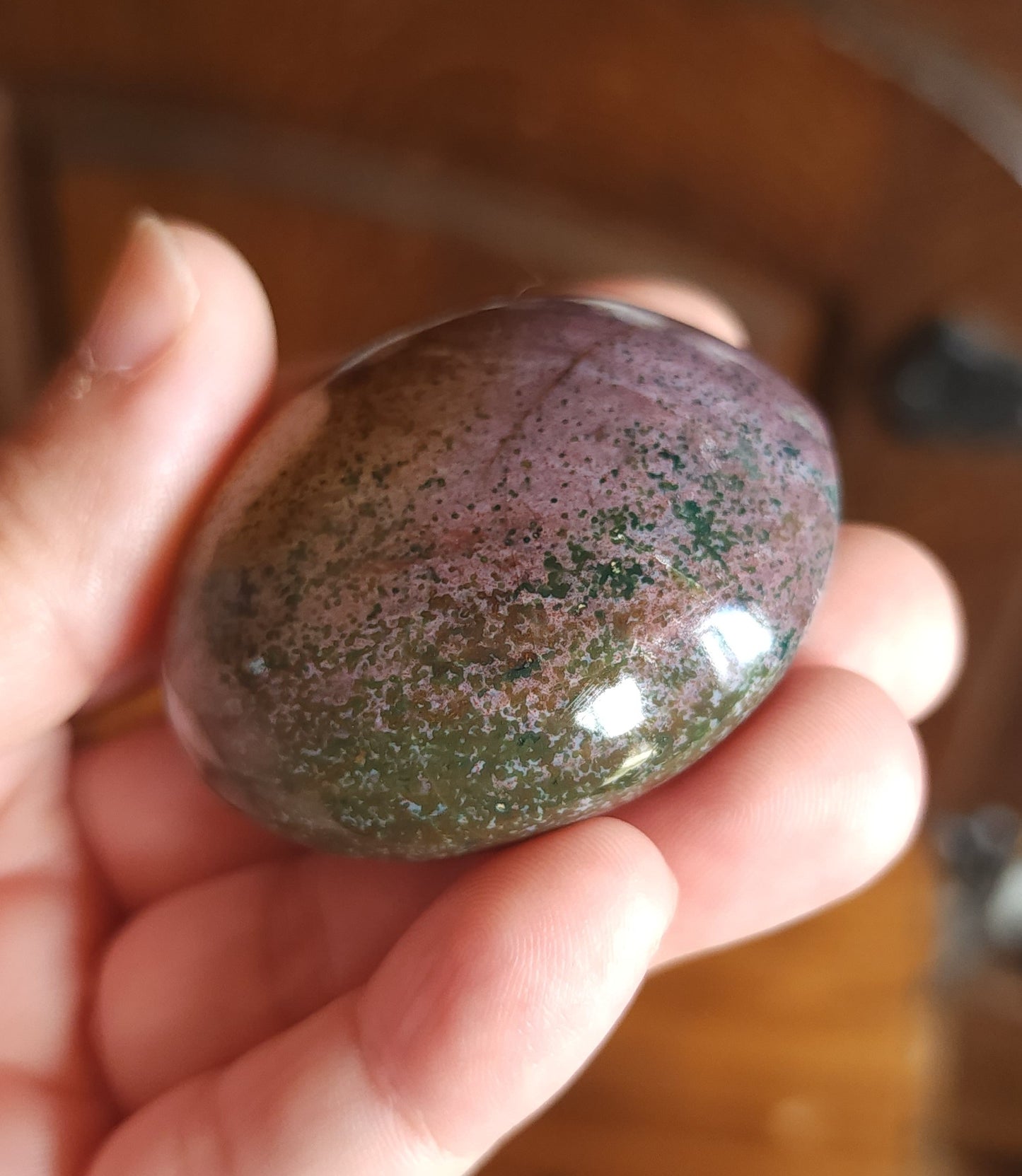 Ocean Jasper Palm Stone