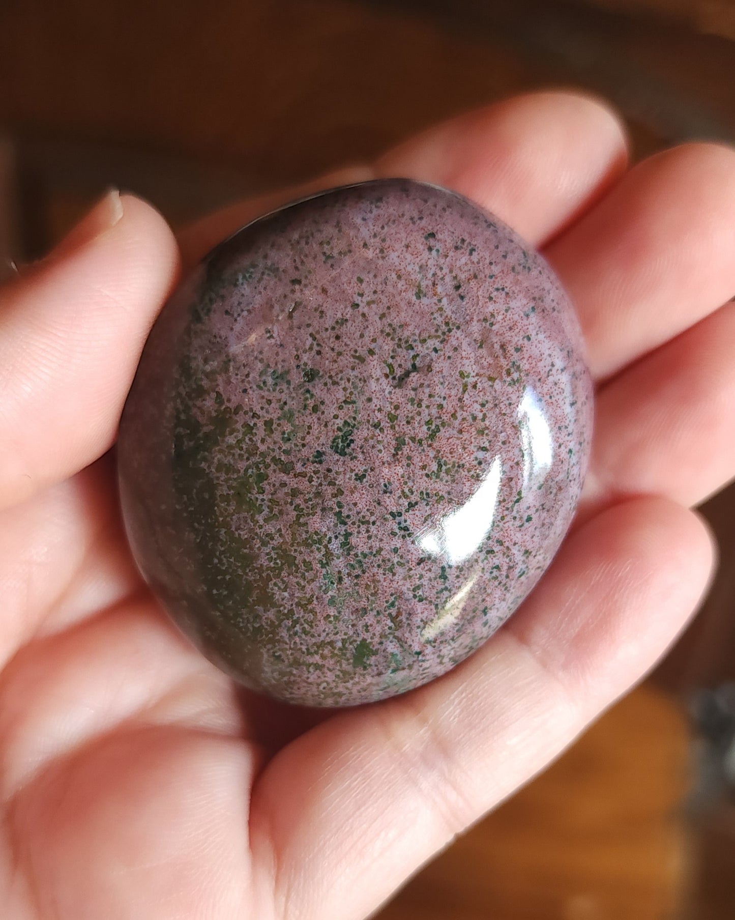 Ocean Jasper Palm Stone
