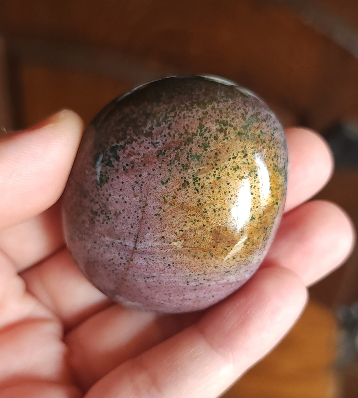 Ocean Jasper Palm Stone