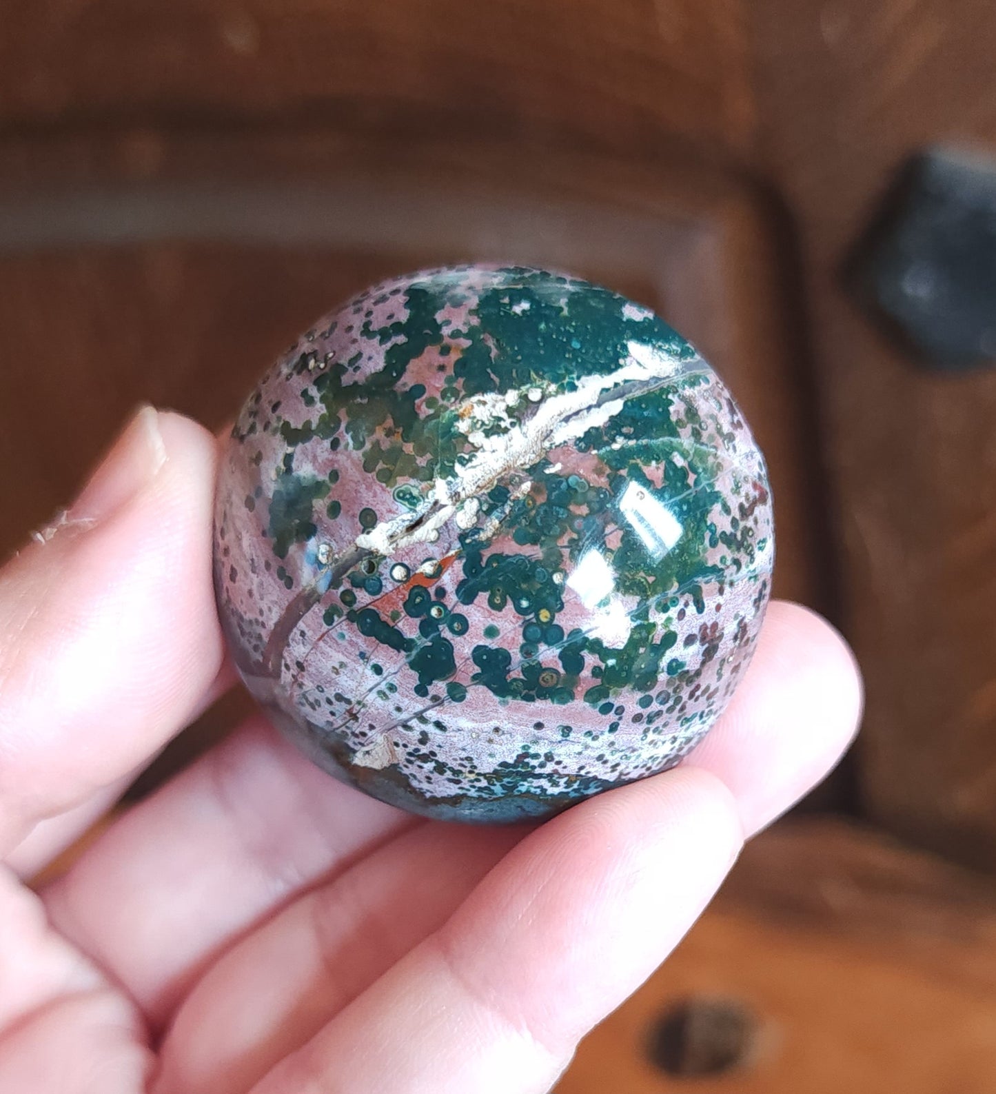Ocean Jasper Palm Stone