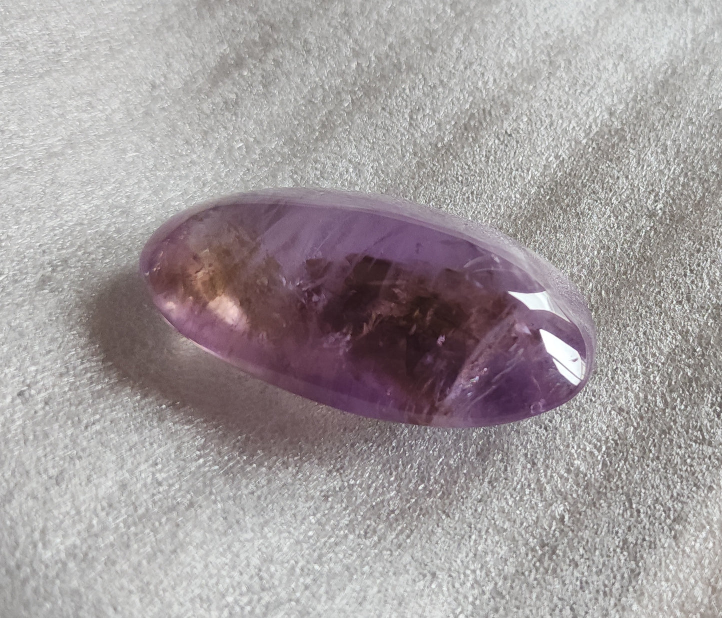 Ametrine Palm Stone