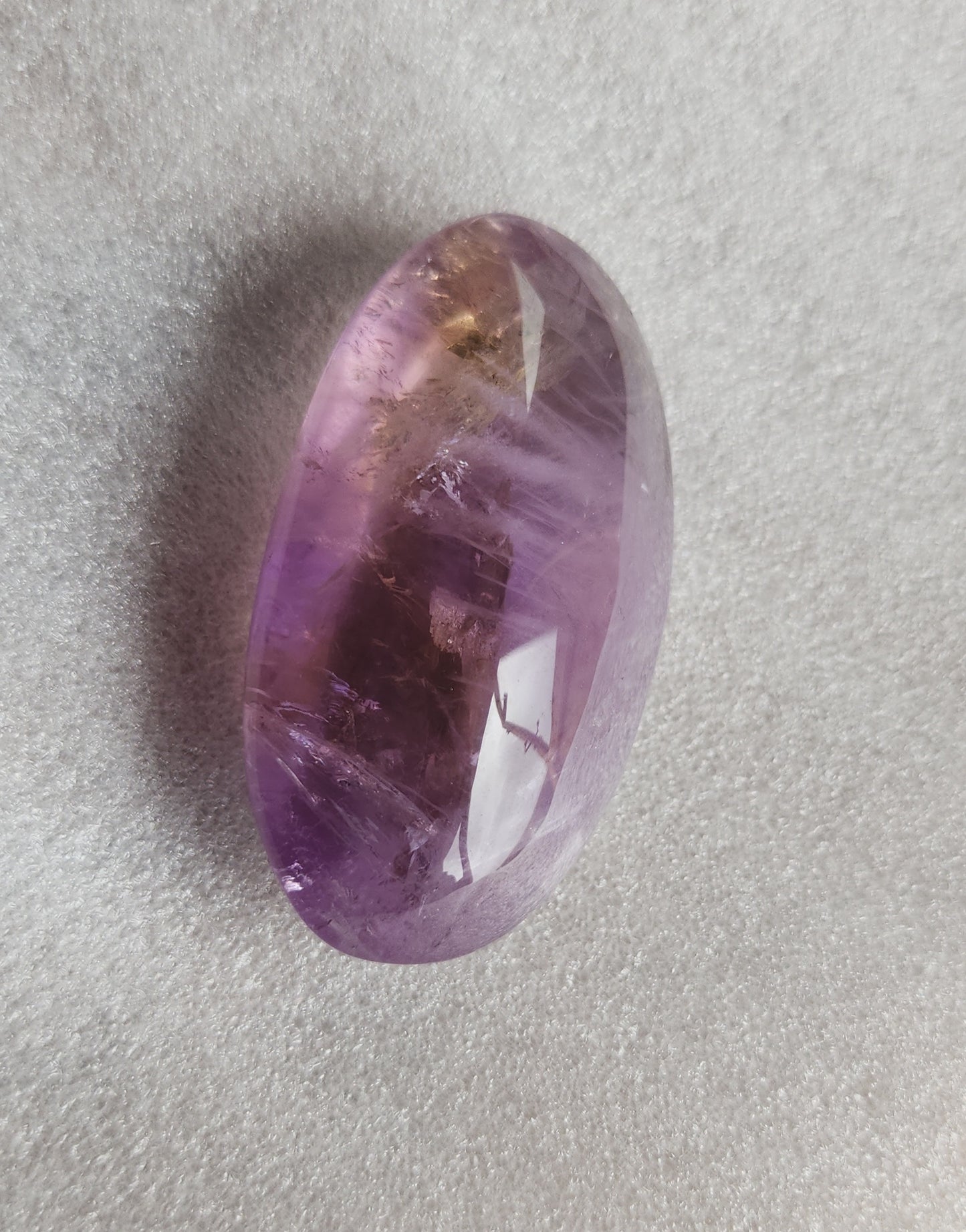 Ametrine Palm Stone