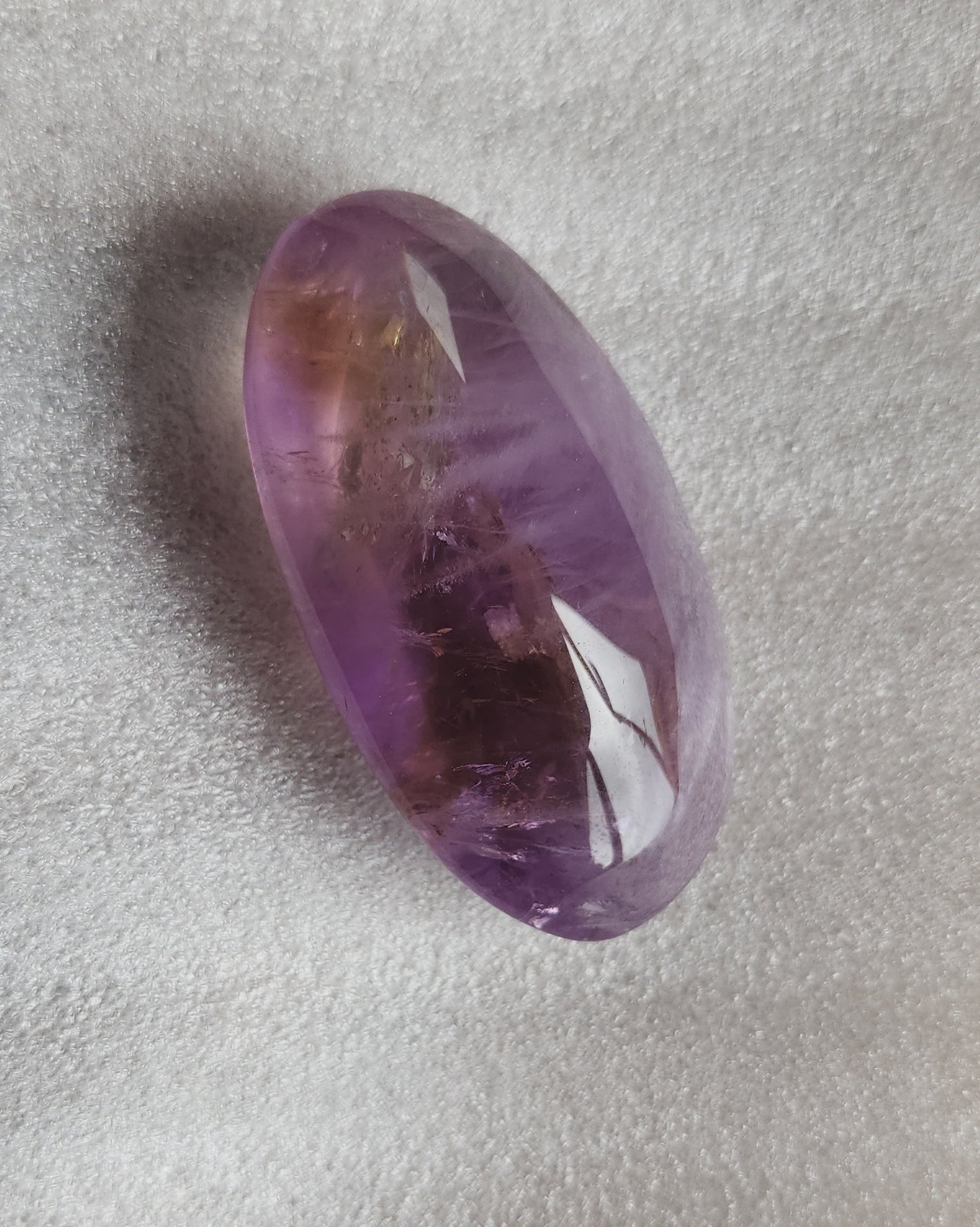 Ametrine Palm Stone