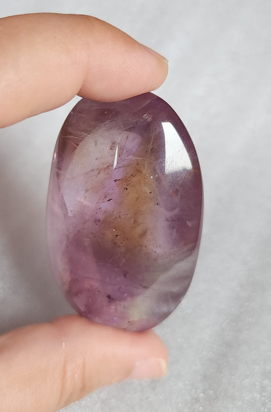 Ametrine Palm Stone