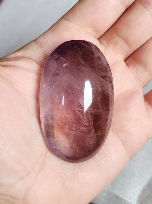Ametrine Palm Stone