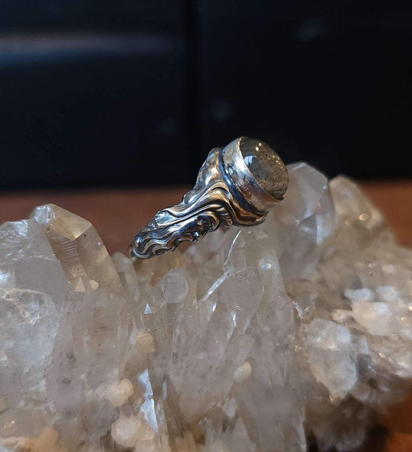 *Made to Order* "Mystic Merlin" Handcrafted Sterling Silver Ring