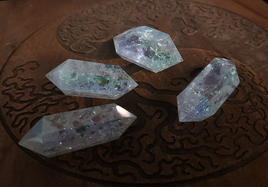 Aura Crackle Quartz - Imperfect