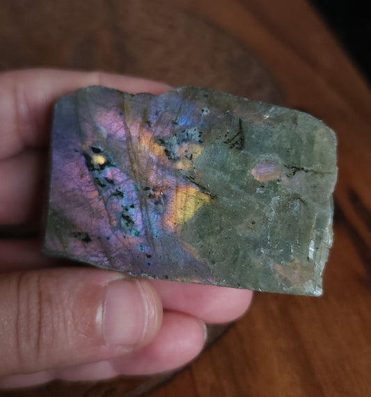 Part Polished Raw Labradorite