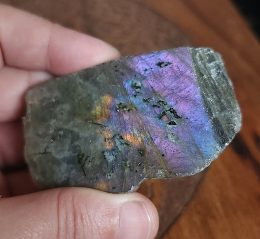 Part Polished Raw Labradorite
