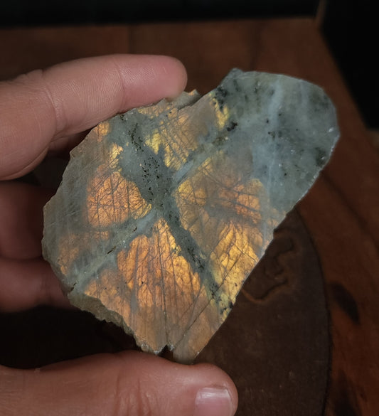 Part Polished Raw Labradorite