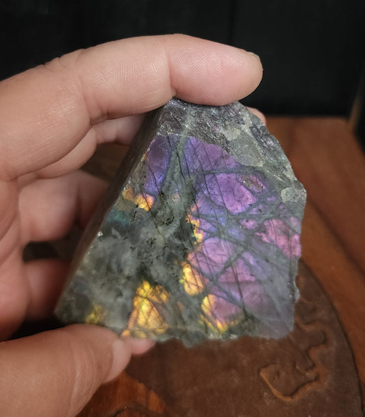 Part Polished Raw Labradorite