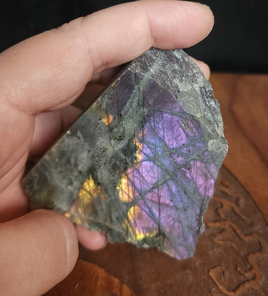 Part Polished Raw Labradorite