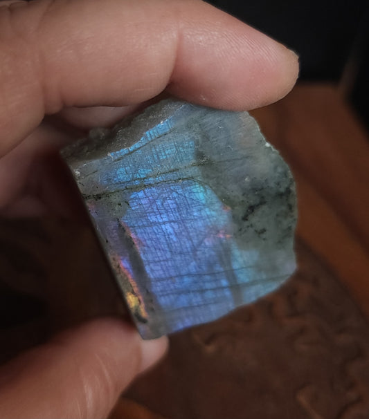 Part Polished Raw Labradorite