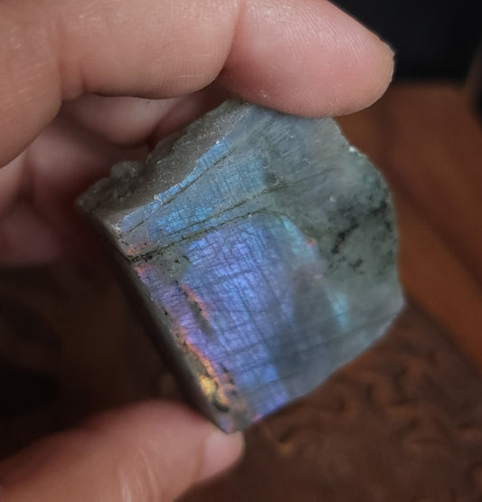 Part Polished Raw Labradorite