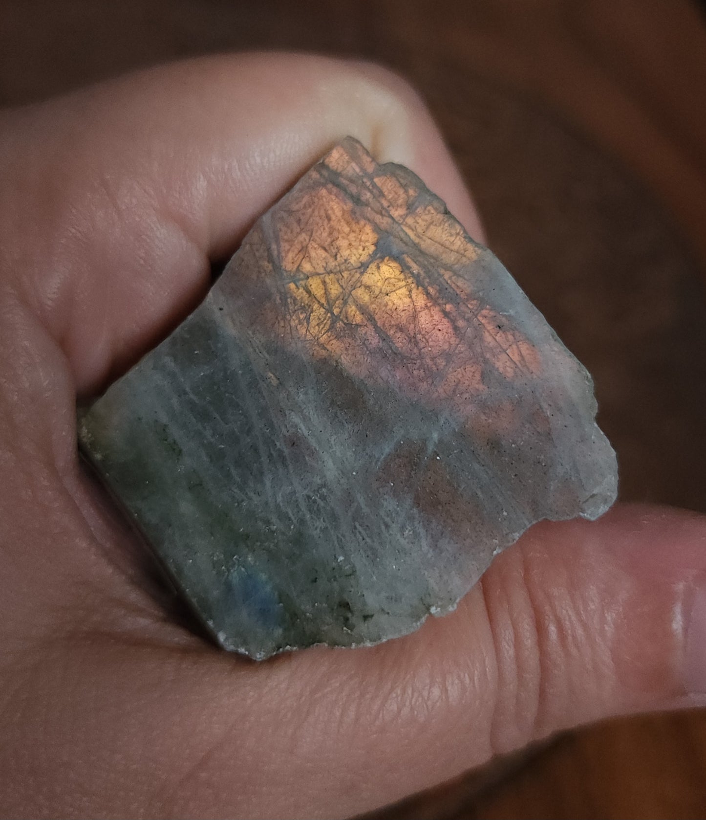 Part Polished Raw Labradorite