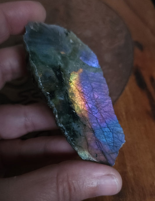 Part Polished Raw Labradorite