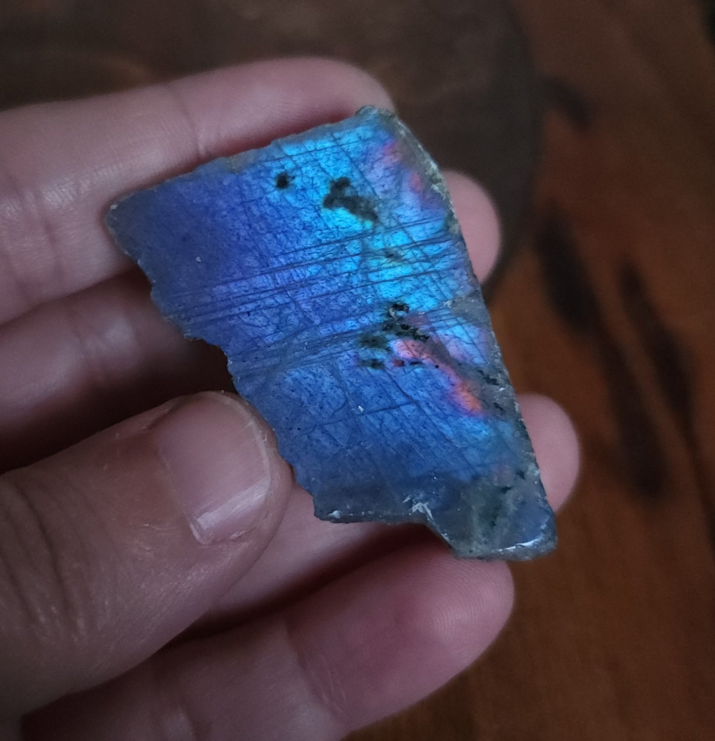 Part Polished Raw Labradorite