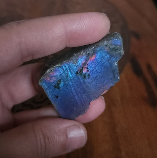 Part Polished Raw Labradorite