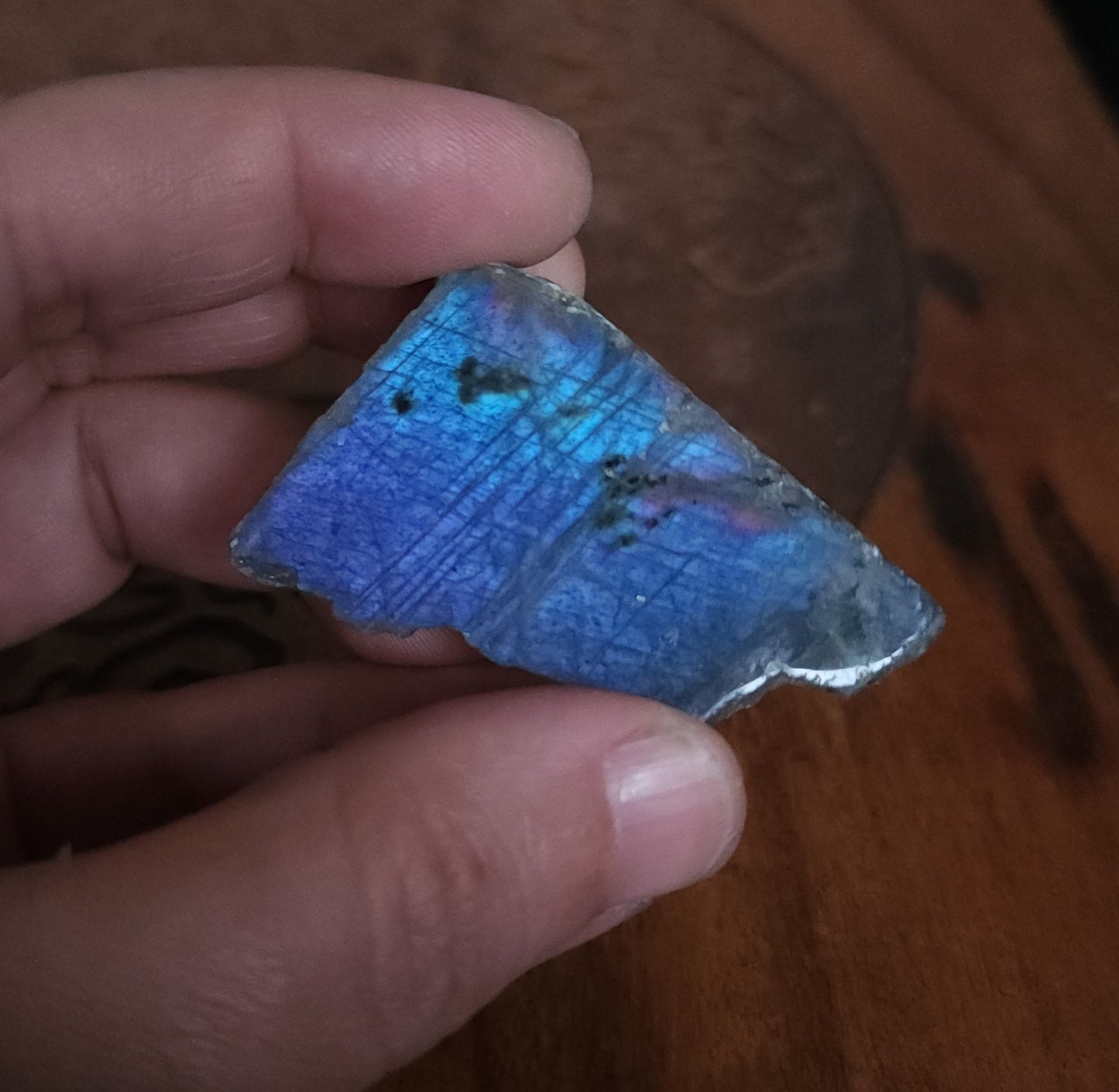 Part Polished Raw Labradorite