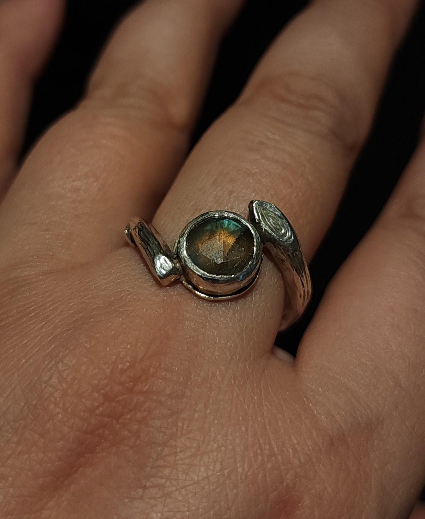 Forest Fairy Branch Ring - Size 8.5