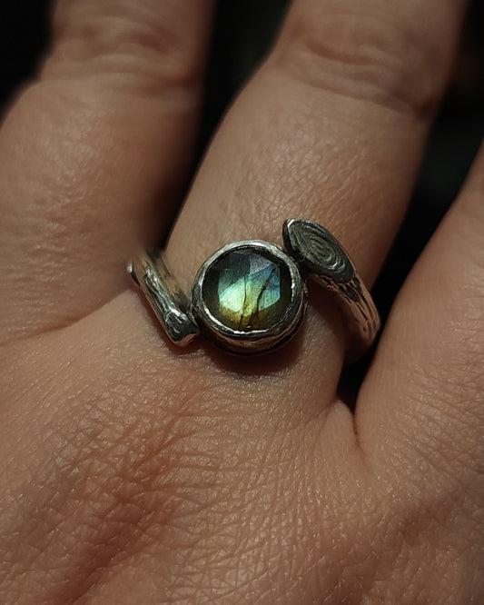 Forest Fairy Branch Ring - Size 8.5