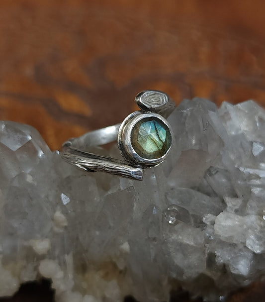 Forest Fairy Branch Ring - Size 8.5