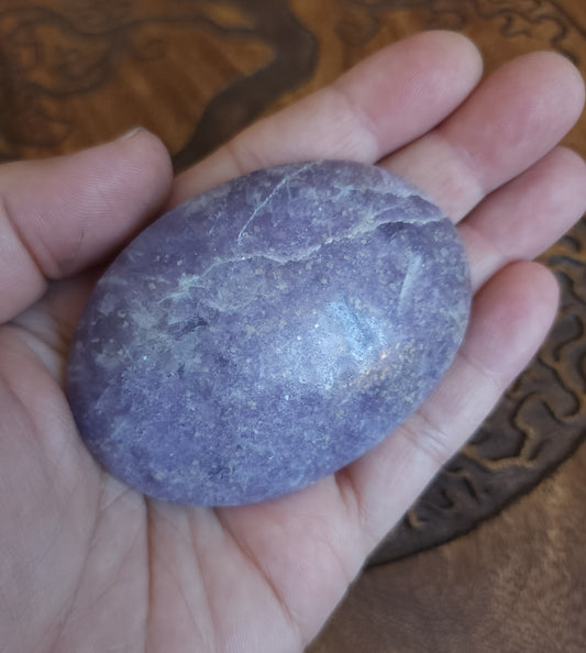 Lepidolite Palmstone