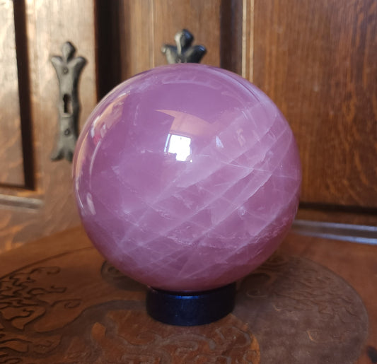 Star Rose Quartz Sphere 10.5cm