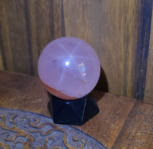 Star Fire Quartz Sphere 3.3cm