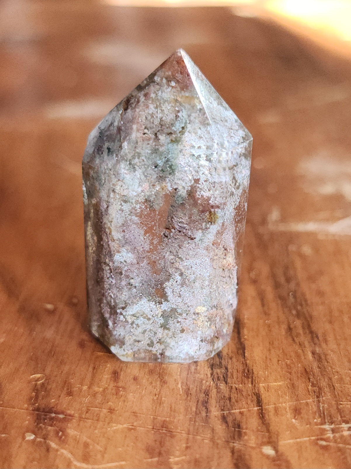 Lodolite Point AAA Garden Quartz