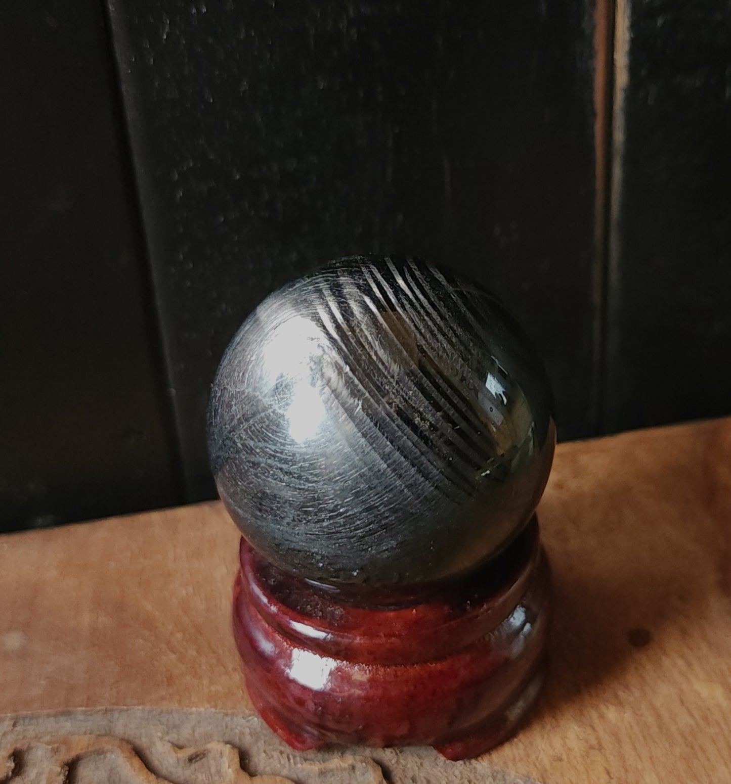 Hypersthene Sphere 4.1cm