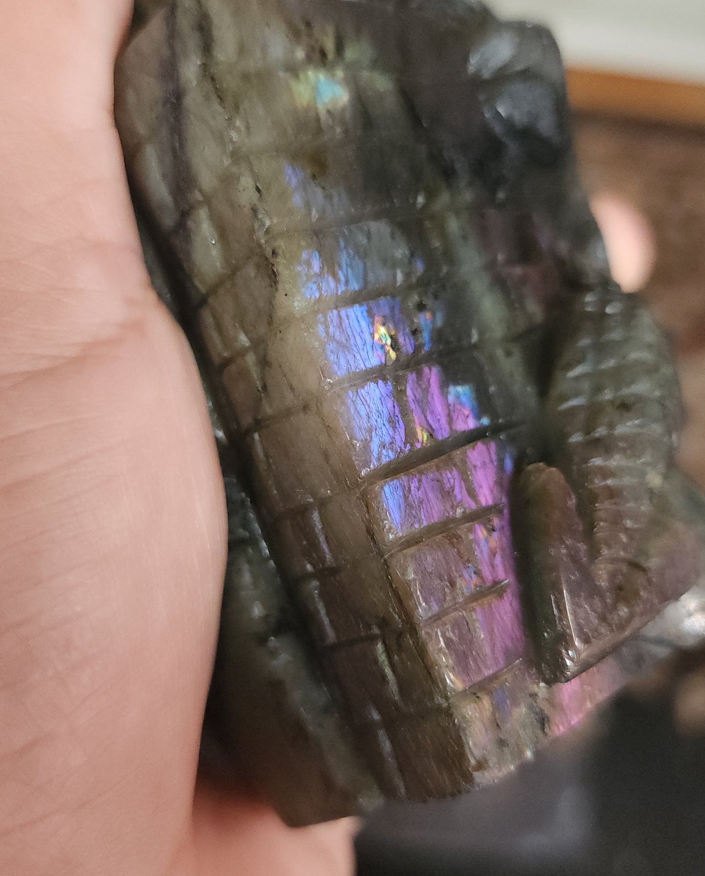 Labradorite Dragon