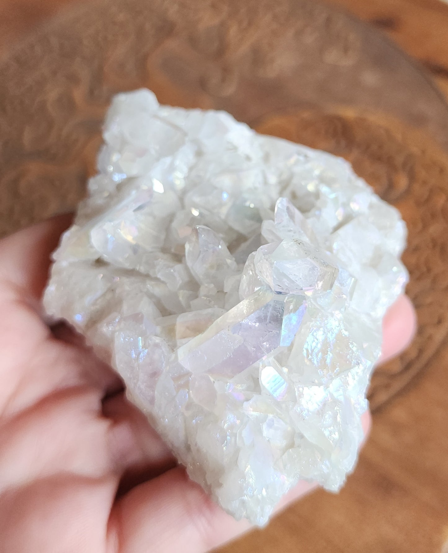 Angel Aura Quartz Cluster