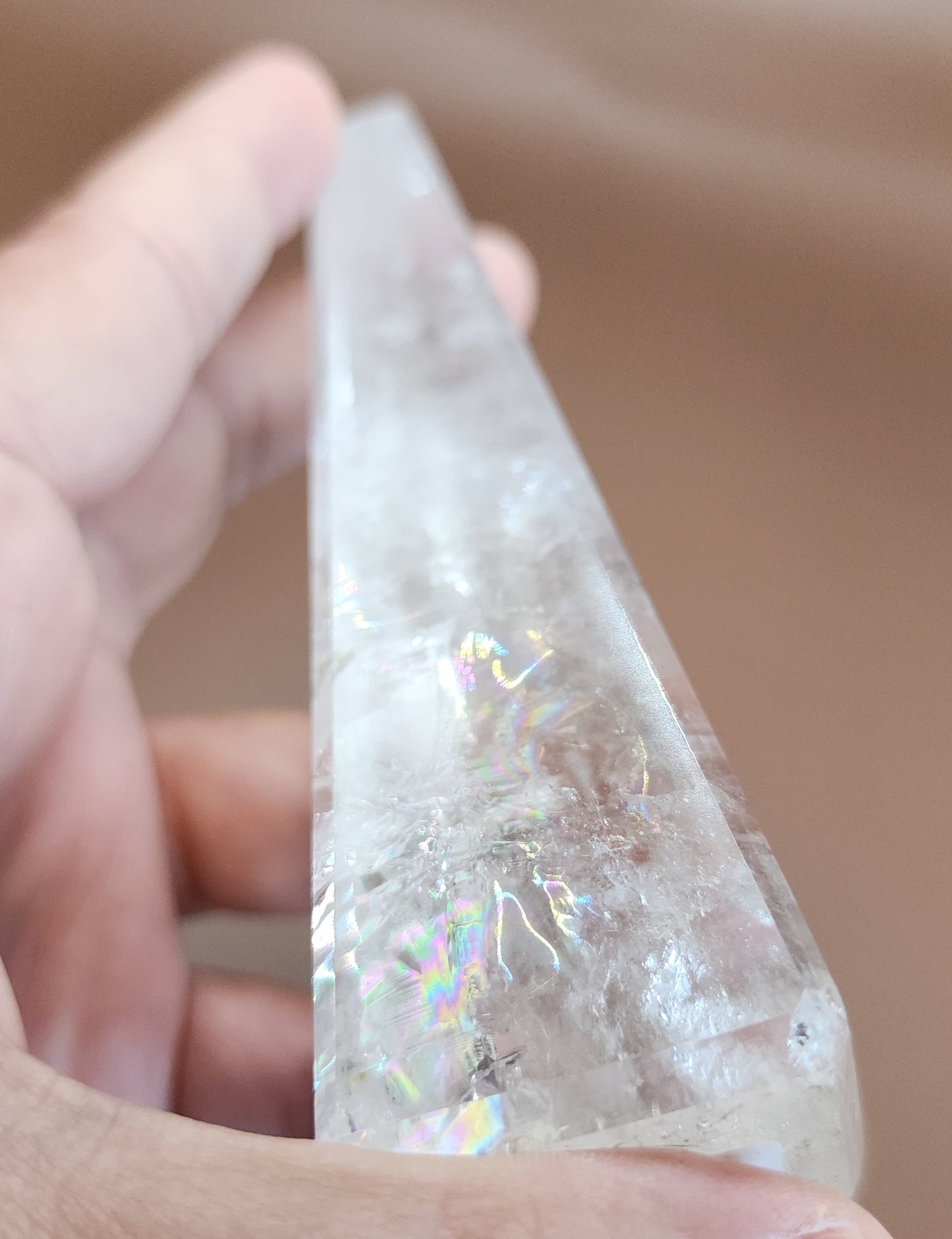 Clear Quartz Obelisk