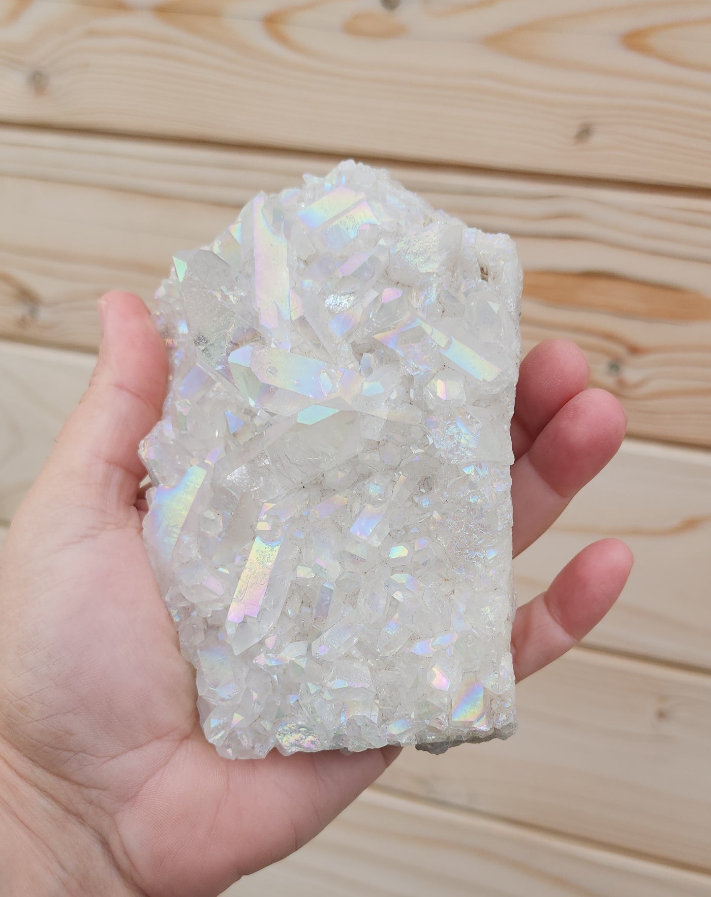 Angel Aura Quartz Cluster