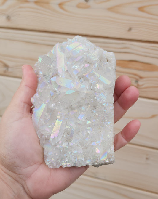 Angel Aura Quartz Cluster
