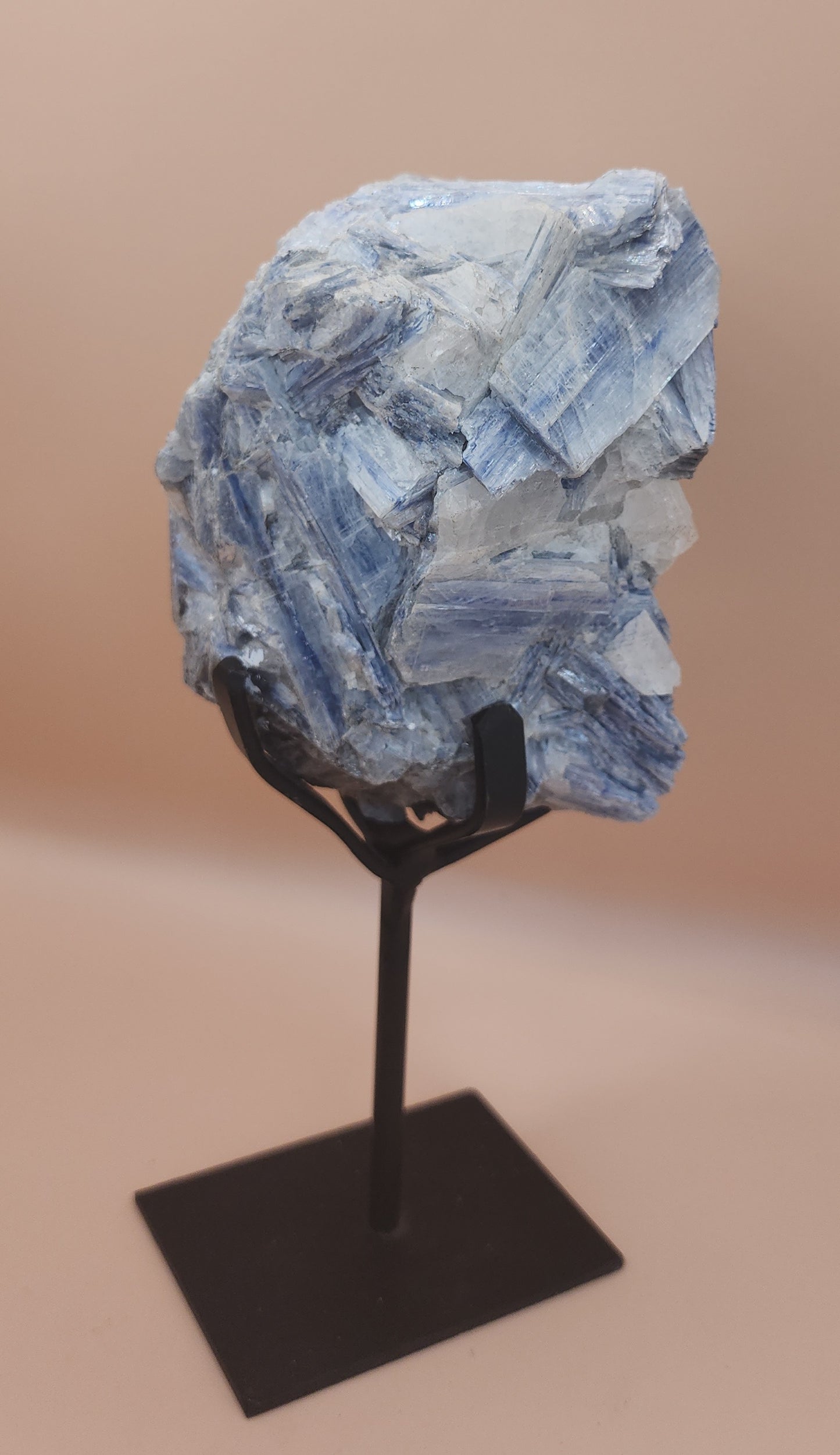 Kyanite, Clear & Smoky Quartz Specimen