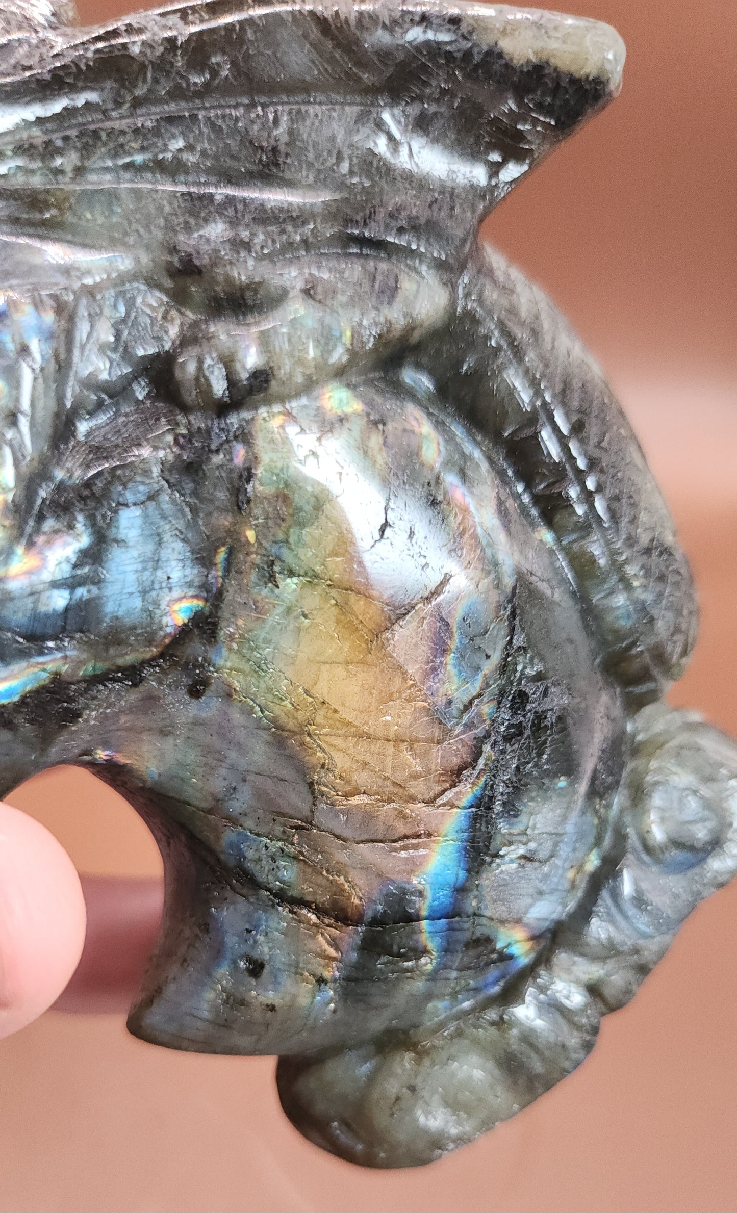 Labradorite Dragon
