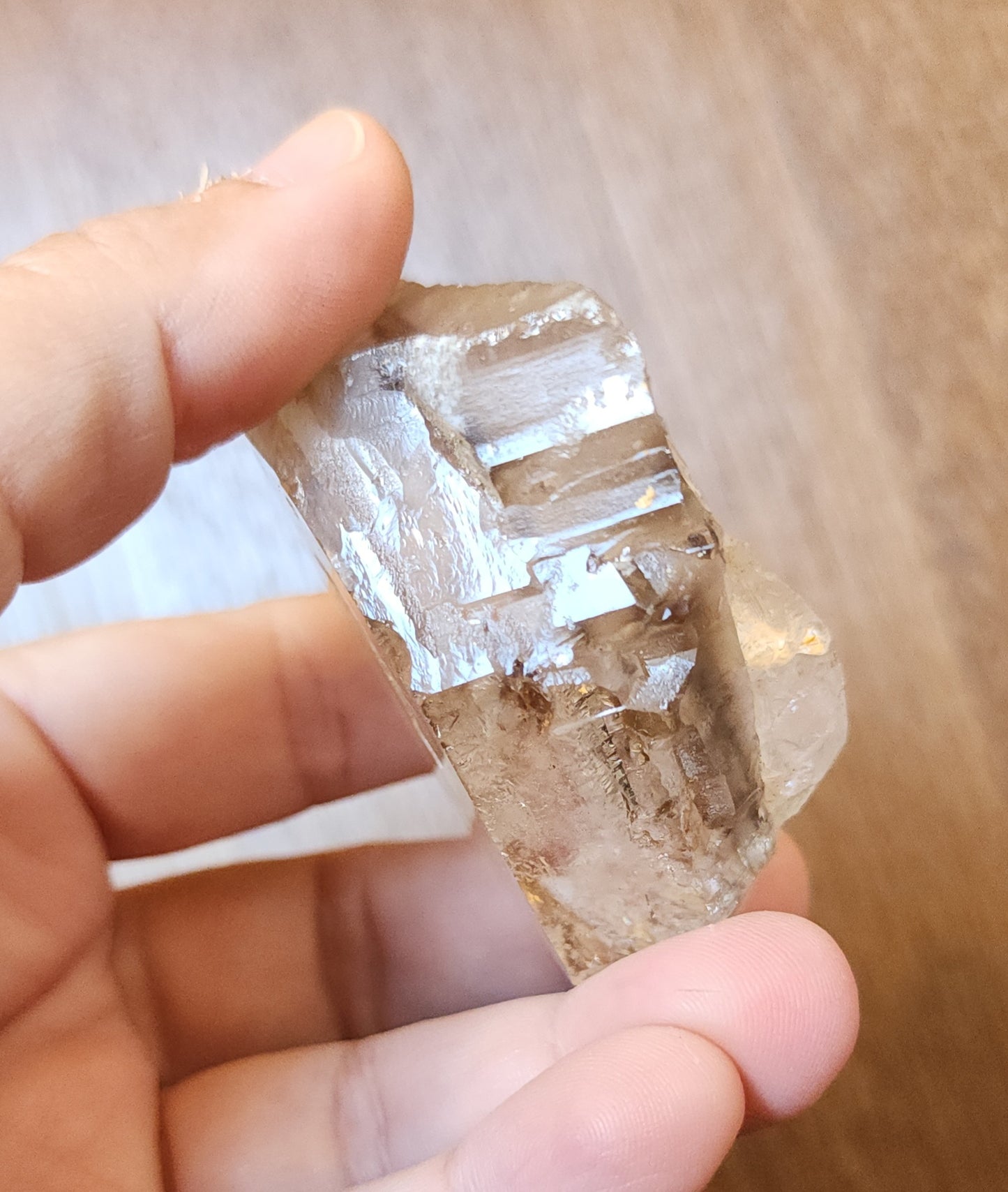 Enhydro Skeletal Quartz