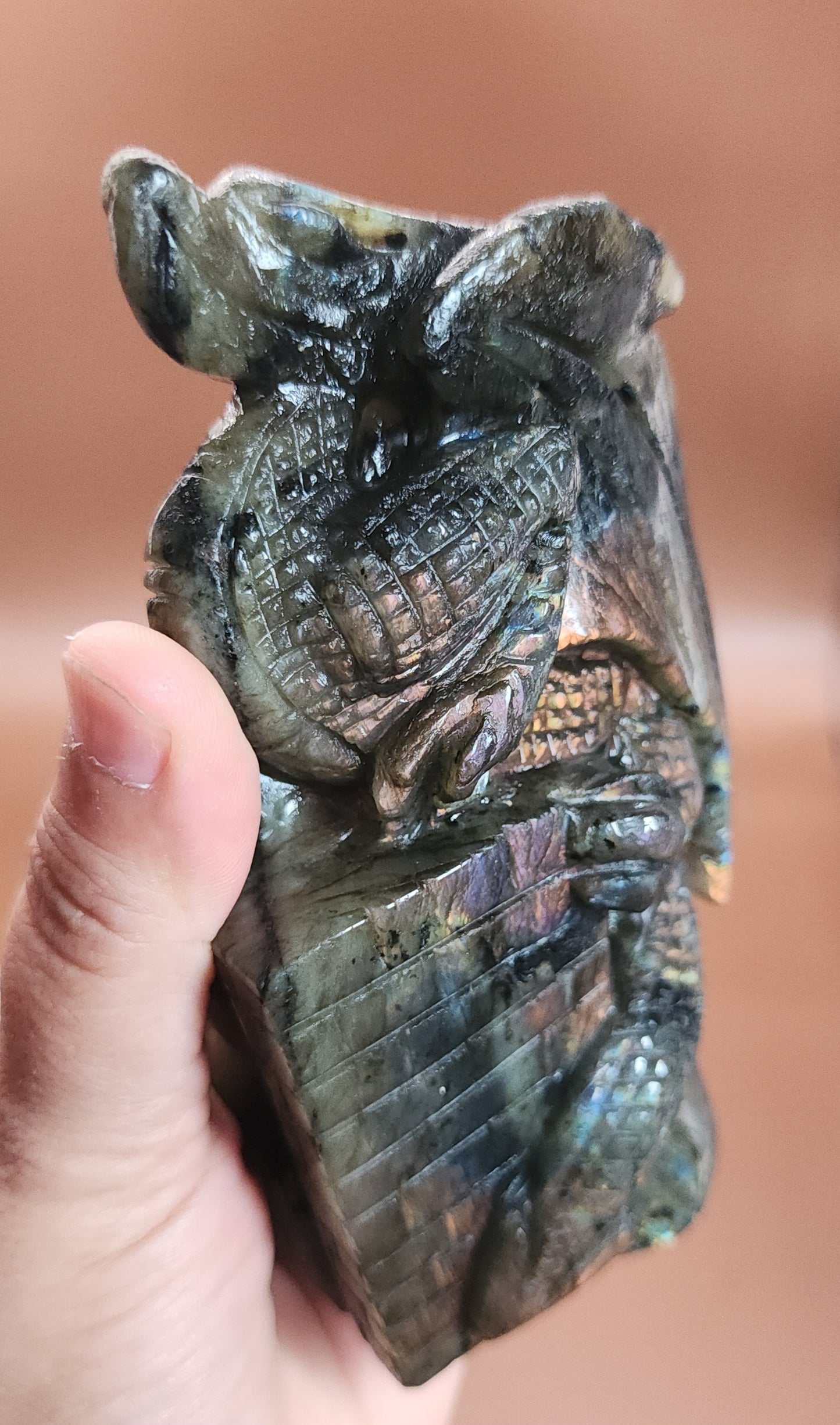 Labradorite Dragon