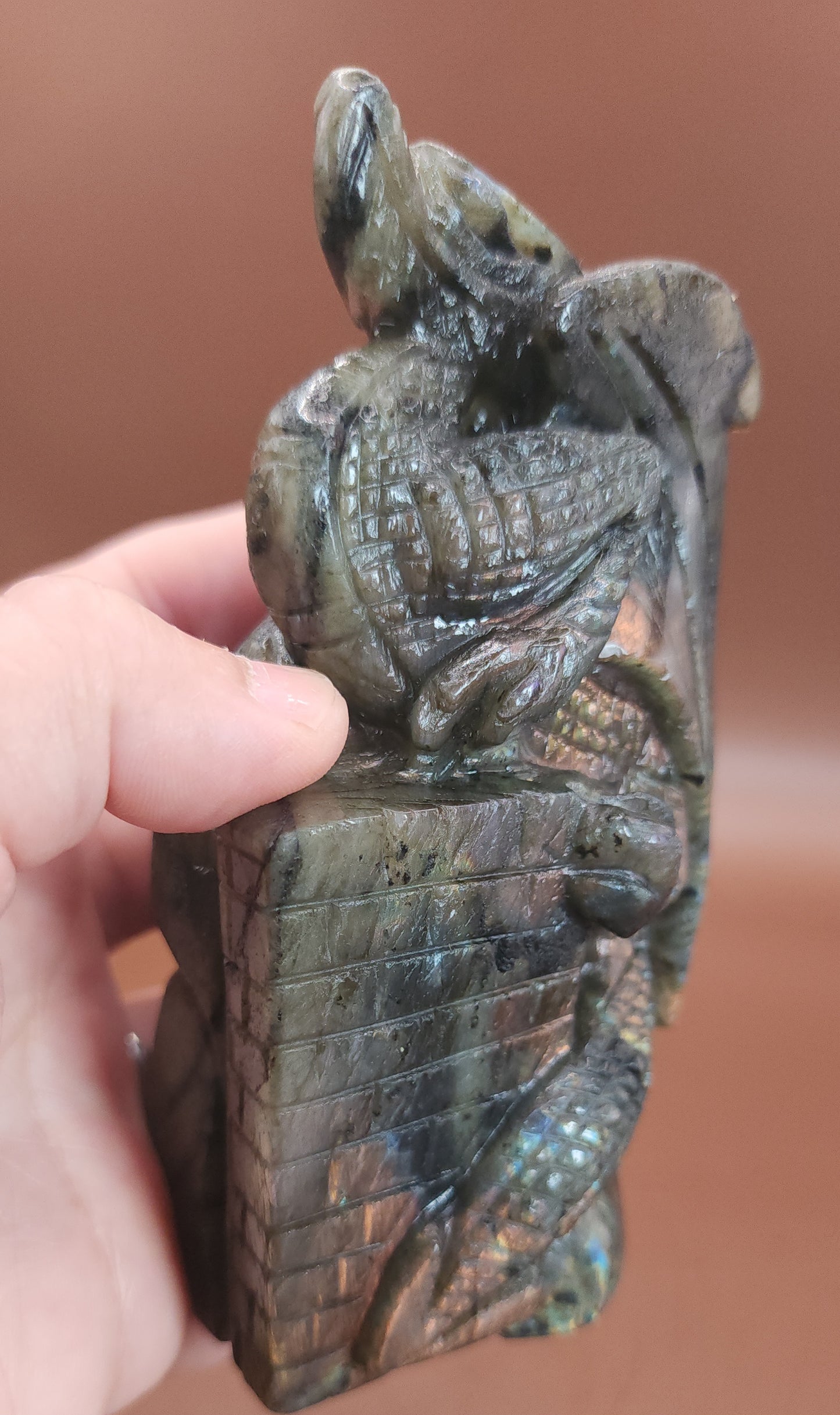 Labradorite Dragon