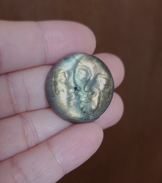 Celestial Labradorite Carving