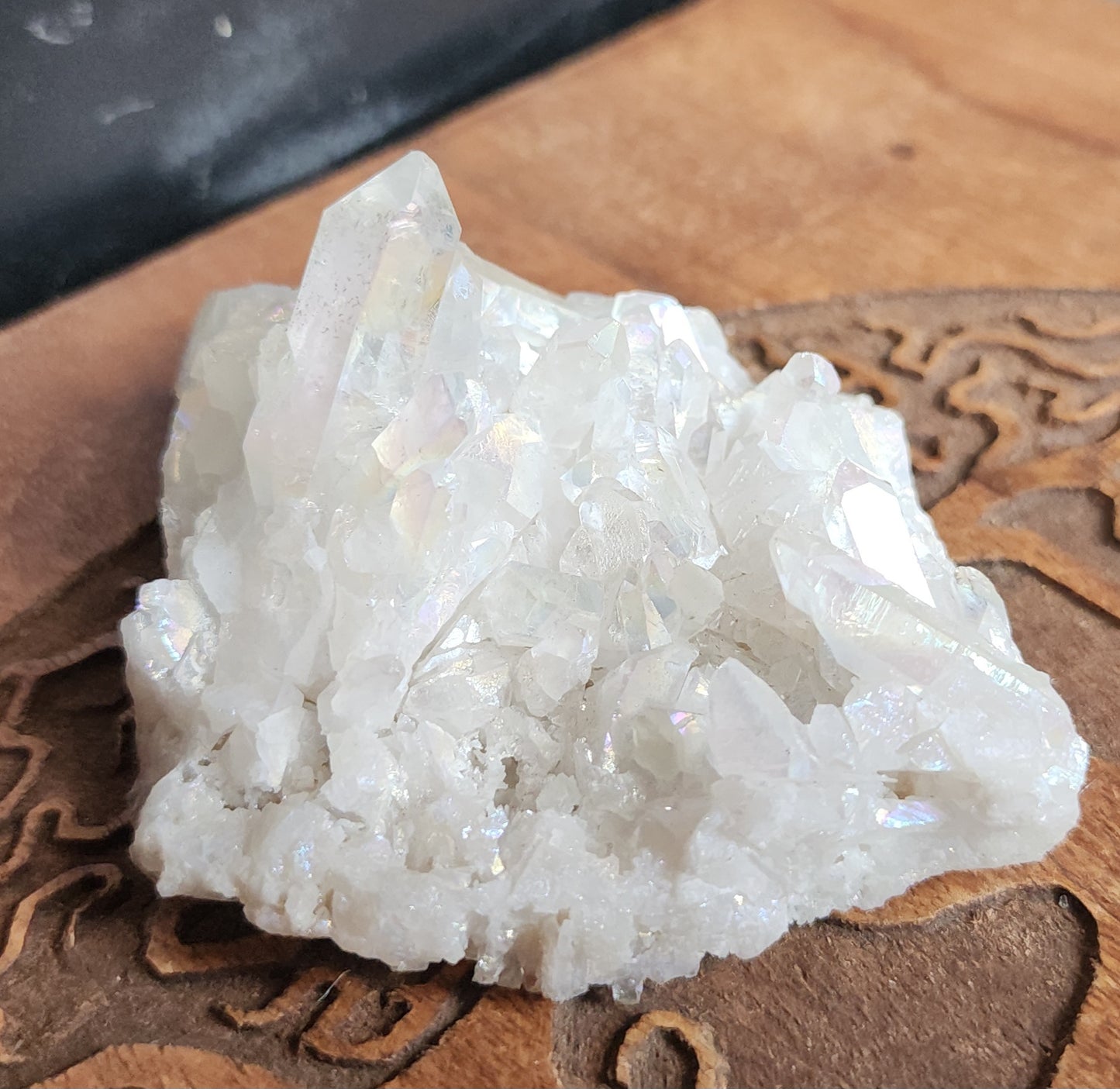 Angel Aura Quartz Cluster