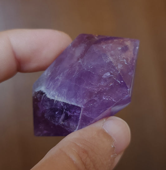 Double Terminated Amethyst