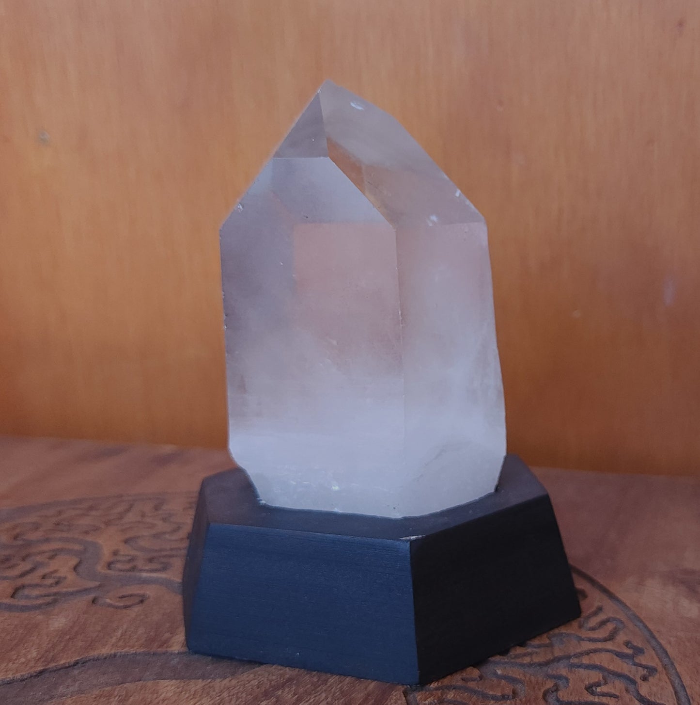 Clear Quartz Point With Base