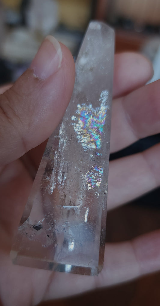 Clear Quartz Obelisk