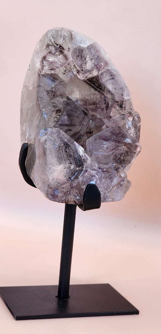 Amethyst Cluster with Goethite