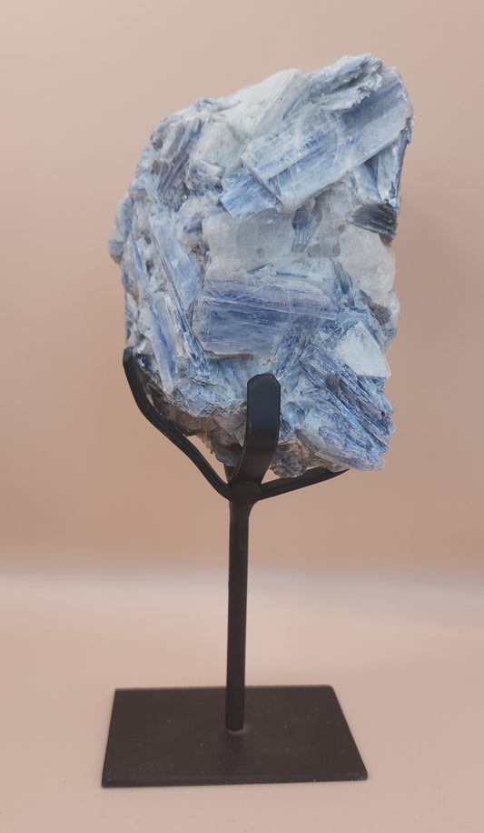 Kyanite, Clear & Smoky Quartz Specimen